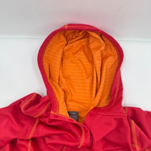 Rei Hoodie Women Small Red Pullover Activewear Outdoor Performance Knit Stretch - Picture 6 of 11